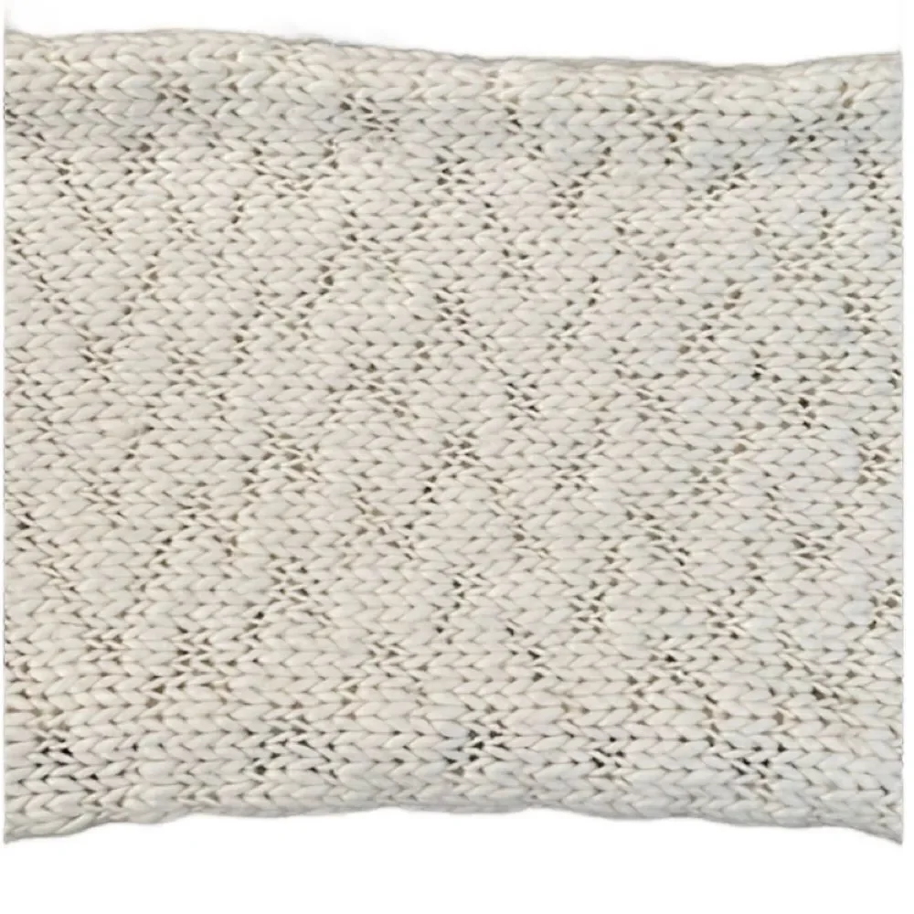 N/A white knitted